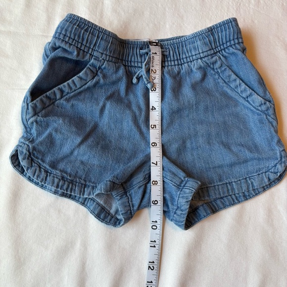 Old Navy Light Blue Denim Girls' Shorts and Cat and Jack denim shorts - Picture 14 of 15